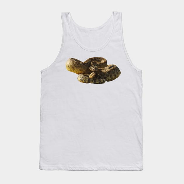 Rattlesnake, Reptiles, wildlife, gifts, Deadly Silence Tank Top by sandyo2ly